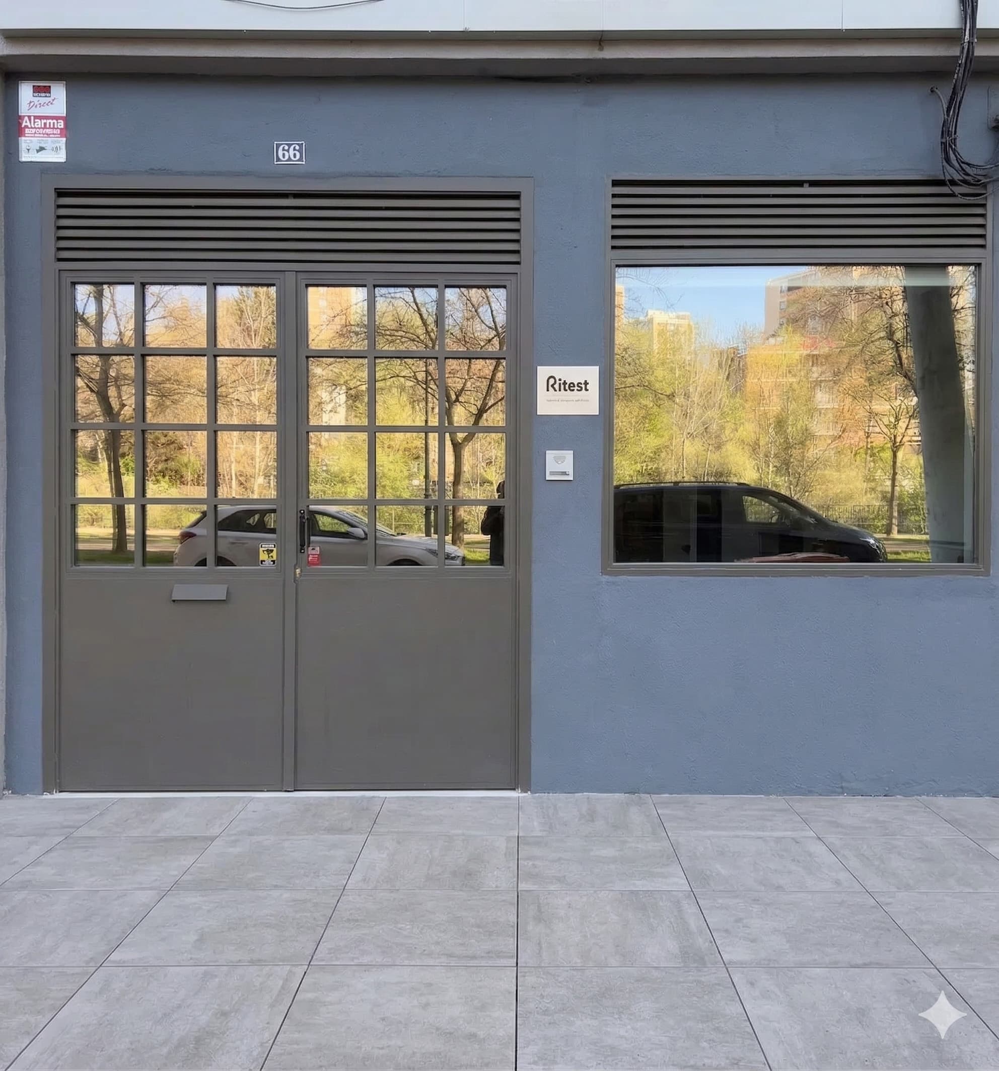 Casa con instalación solar Ritest