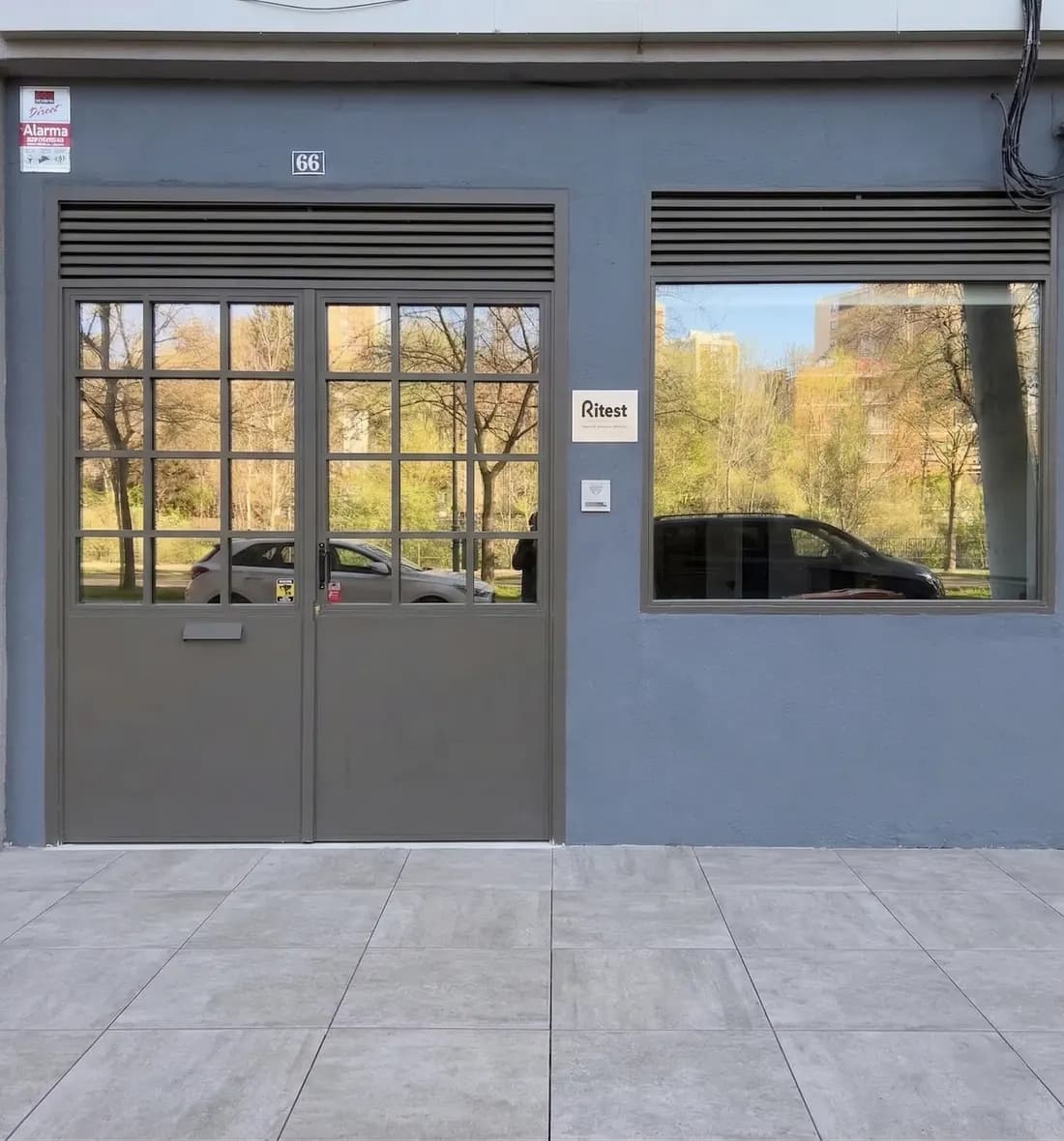 Casa con instalación solar Ritest