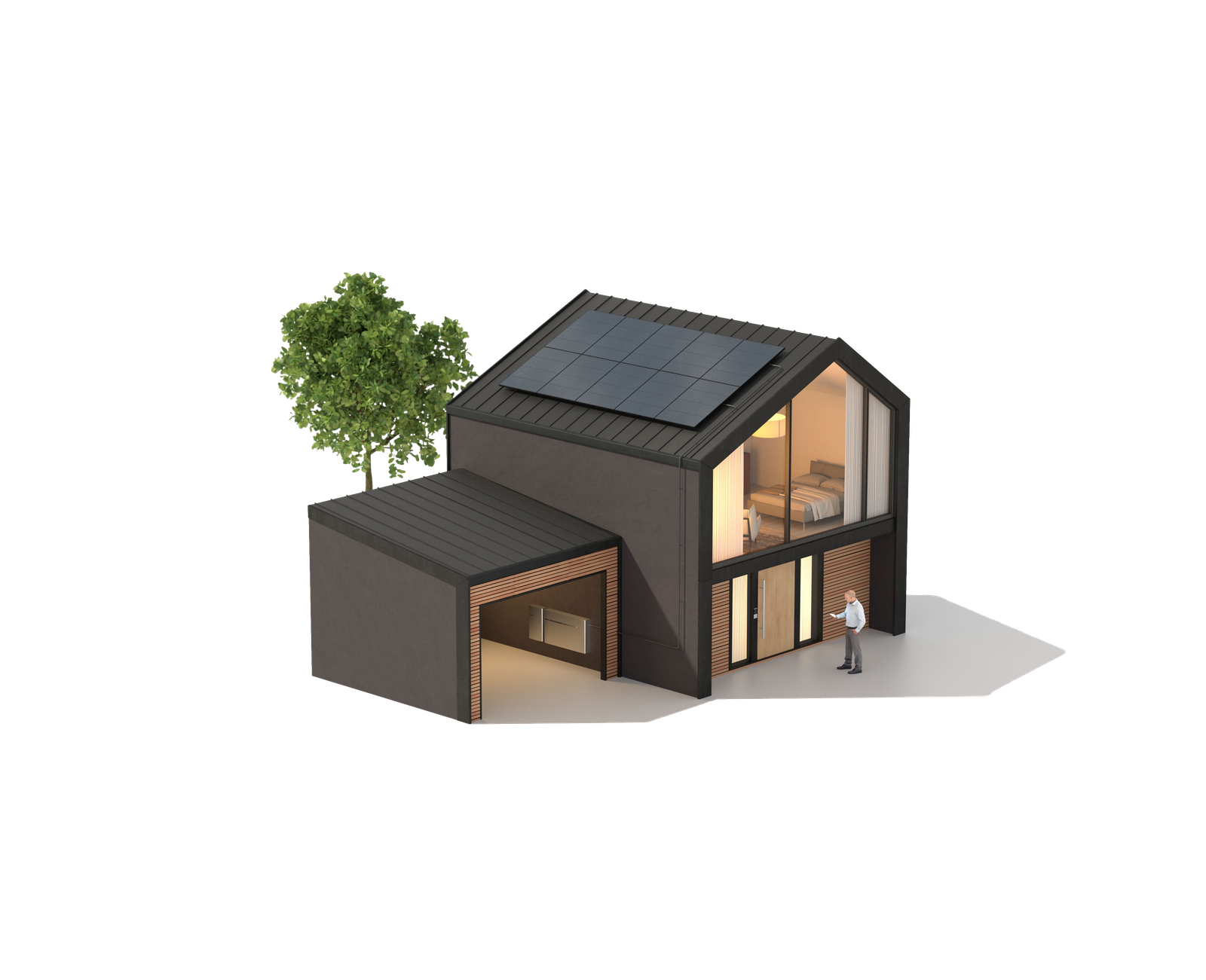 Técnico Ritest trabajando en instalación eléctrica